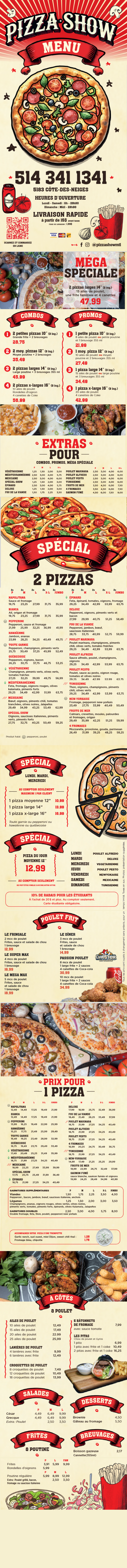 Pizzeria depuis 1995